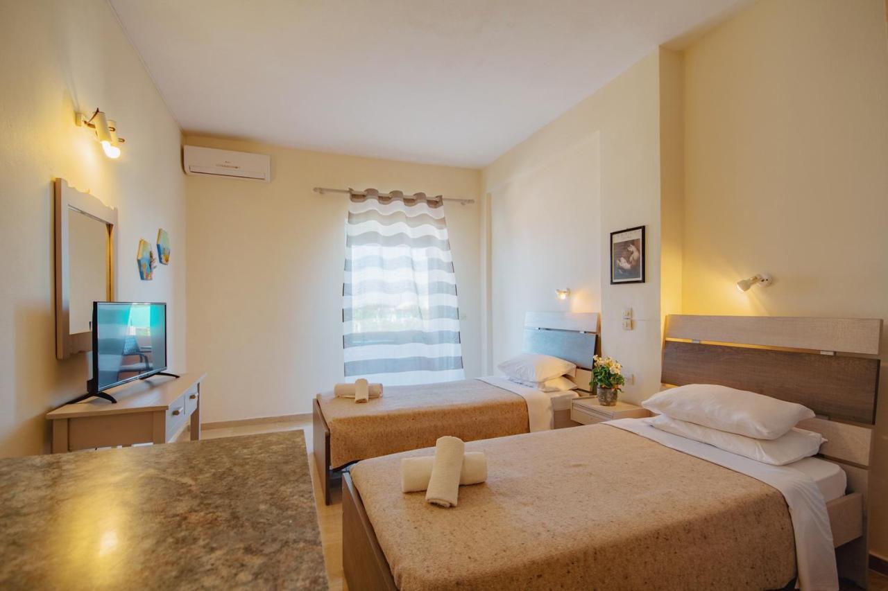 Villa Rosa Apartments Gouvia Esterno foto